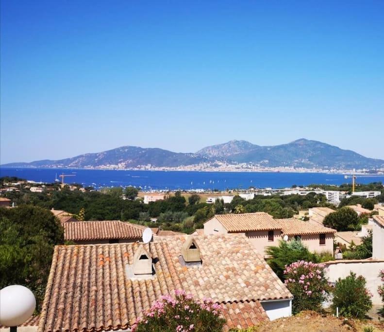 Porticcio : magnifique T2 piscine vue mer Grosseto-Prugna Esterno foto