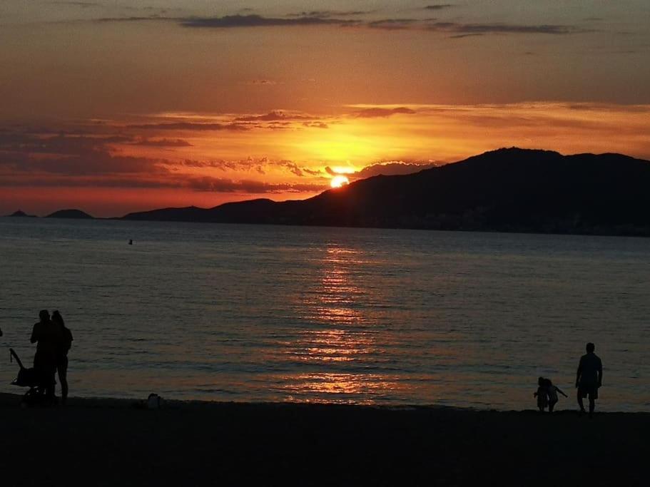 Porticcio : magnifique T2 piscine vue mer Grosseto-Prugna Esterno foto