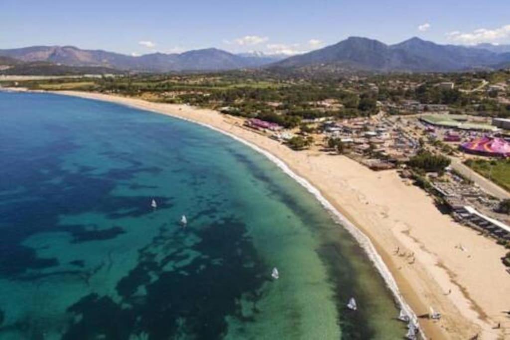 Porticcio : magnifique T2 piscine vue mer Grosseto-Prugna Esterno foto